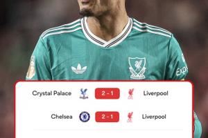 【状态暴跌】利物浦已经输了4场英超 与上赛季整个赛季一样多👀